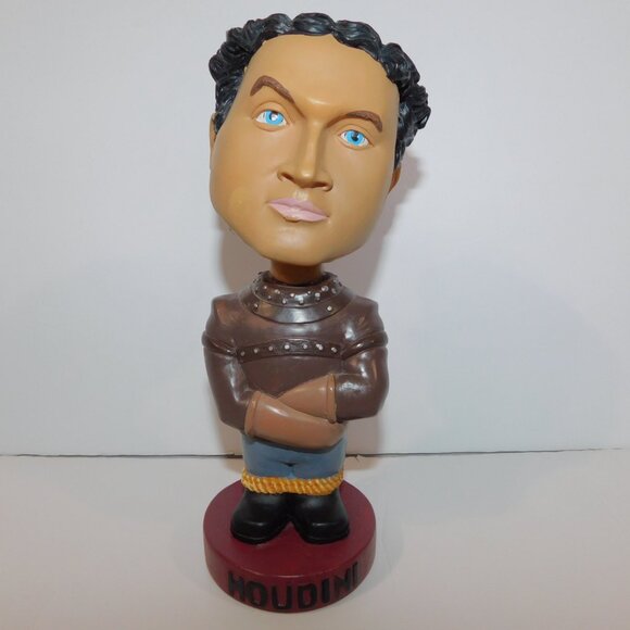 Vintage 2002 Bosley Bobbers Bobblehead 7" Harry Houdini - Picture 5 of 8